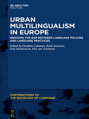 cover image of Urban Multilingualism in Europe